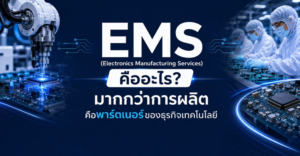 EMS Electronics มากกว่าการผลิต คือพาร์ตเนอร์ของธุรกิจเทคโนโลยี